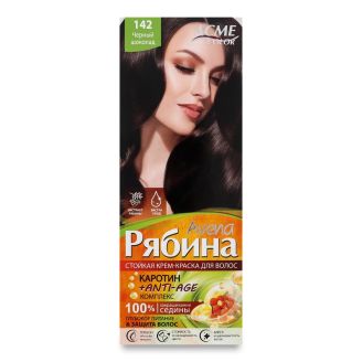 Acme Color Рябина Фарба для волосся № 142 Чорний шоколад