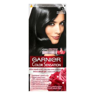 Garnier Color Sensational Фарба для волосся 1.0 Ультрачорний