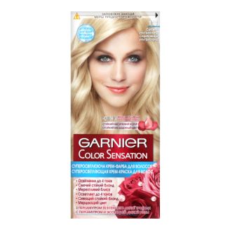 Garnier Color Sensational Фарба для волосся 111 Срібний ультраблонд
