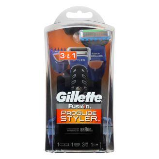 Gillette Стайлер Fusion ProGlide +1 картридж +3 насадки