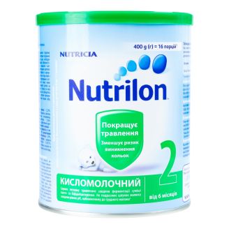 Суміш молочна Нутрилон 2 кисломолочна 400г Польща