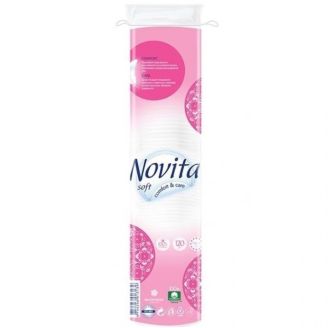 Novita Soft Диски ватні косметичні 120 шт