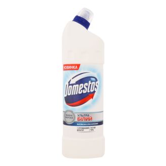 Засіб для чищення унітазу Domestos Ультра білий 1000мл