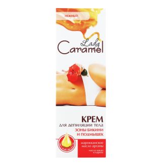 Caramel Крем для депіляціїї зони бікіні та пахв 100 мл