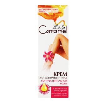 Caramel Крем для депіляціїї тела для чутливої шкіри 100 мл