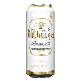 Пиво Bitburger Premium Beer 0,5л З/Б Німеччина