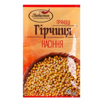 Гірчиця ціла 50г Любисток