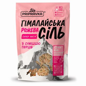 Гiмалайська сiль з сумiшшю перцiв 200г "Приправка"