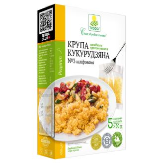 Крупа  кукурудзяна 5*80г Терра