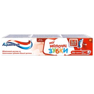 Aquafresh зубна паста Мої молочні зубки 3-5років 50 мл