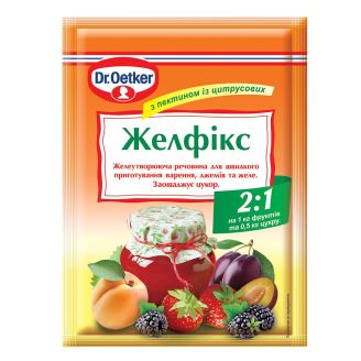 Желфікс 2:1  Dr. Oetker Німеччина 25г