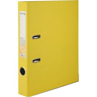 24379 Папка-реєстратор одностор. PP 5 см. зібрана. жовт. D1713-08C 