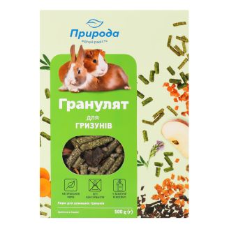 Корм для гризунів "Гранулят" 500г Природа