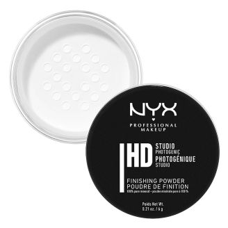 NYX Пудра фіксуюча розсипна "HD Studio" Прозора №01 6мл TOP
