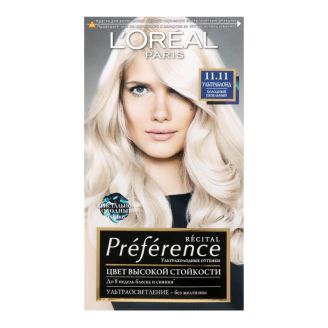 L'Oreal Preference Фарба для волосся 11.11 Холодний попелястий