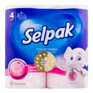 Туалетний папір Selpak Perfumed 4шт 3шар