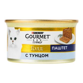 Гурмет Голд консерва для котів. Тунець мус 85г