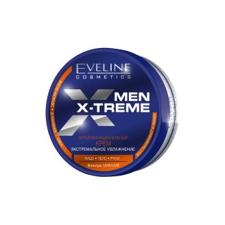 Eveline Men Extreme Q10+R Крем після гоління мультифункційний зволожуючий 200мл