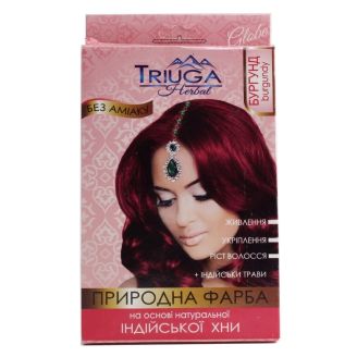 Triuga Herb Фарба для волосся на основі хни Бугунд 25 г