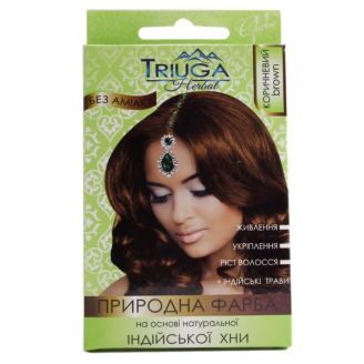 Triuga Herb Фарба для волосся на основі хни Коричневий 25 г