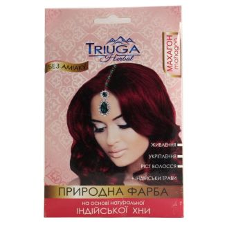 Triuga Herb Фарба для волосся на основі хни Махагон 25 г