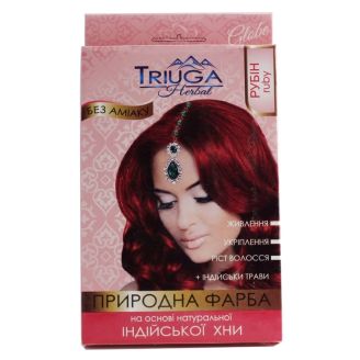 Triuga Herb Фарба для волосся на основі хни Рубін 25 г