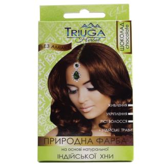 Triuga Herb Фарба для волосся на основі хни Шоколад 25 г