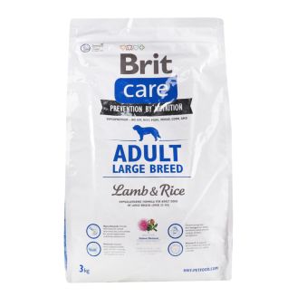 Brit Care GF Adult Large Breed Lamb&Rise 3kg (д/собак вагою від 25кг)