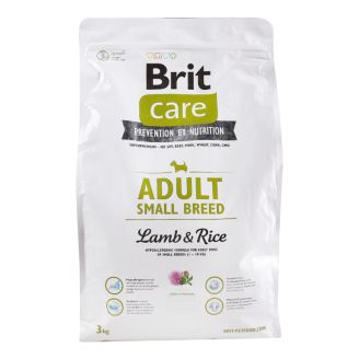 Brit Care Adult Small Breed Lamb&Rice 3kg (для собак вагою до 10кг)