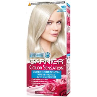 Garnier Color Sensational Фарба для волосся 910 Графітовий-ультраблонд