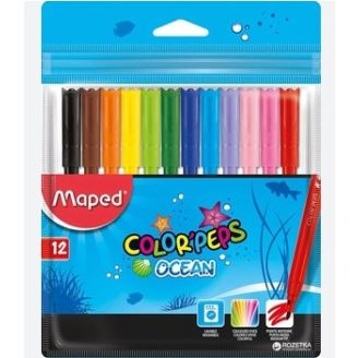 Набір фломастерів. 12шт COLOR`PEPS "OCEAN", MP.845720