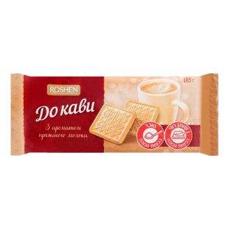 Печиво цукрове До кави 185г Рошен