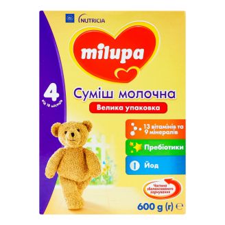 Суміш молочна MILUPA 4 600г Польща