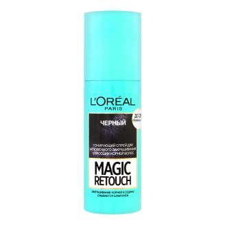 L'Oreal Magic Retouch Тонуючий спрей 75 мл Чорний