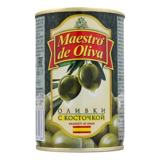 Оливки з/к 280г Maestro de Oliva