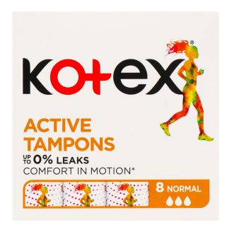 Тампони Kotex Active Normal 8