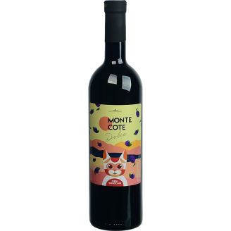 Напій на основі вина Monte Cote Dolce червоне солодке 0.75л Закарпаття