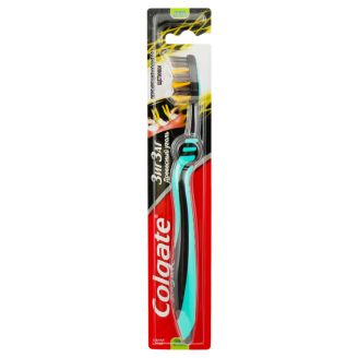 Зубна щiтка Colgate Zig Zag Plus Деревне вугілля