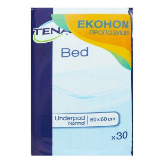 Пелюшки д/дорос. та дітей Tena Bed Normal 60х60 30шт