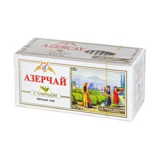 Чай зелений з чебрецем "Азерчай" 25*2гр.