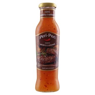 Соус Жовто-гарячий 310г(с/б) Peri Peri, Україна