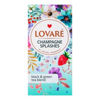 Чай чорний бризги шампанського LOVARE 24*2г