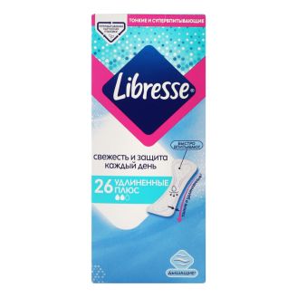 Прокладки Libresse Daily Fresh Plus Long 26шт