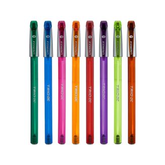 36595 Ручка кулькова Trio Neon DC, синя UX-107-02