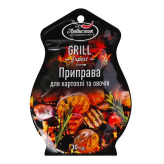 Приправа для картоплі та овочів "Гриль Експерт" 30г Любисток