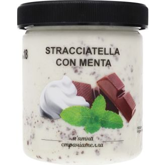  Морозиво "М'ятна Страчіателла" 330г б-ка ТМ La Gelateria Italiana 