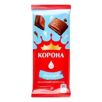 Шоколад молочний б/д 85г Корона