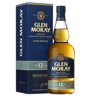 Віскі "Glen Moray 12yo" 0,7л 40% кор. Шотландія