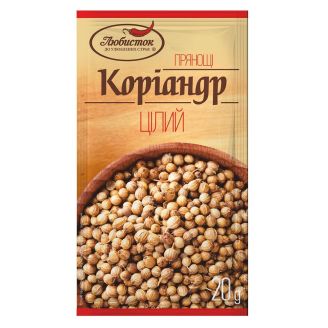Коріандр цілий 20г Любисток