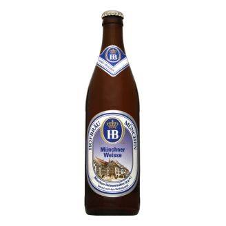 Пиво Hofbrau Munchen Weisse с/б 5,1% 0.5л Німеччина